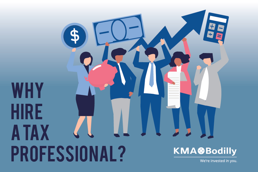 Tax professionals showing how much they can help your business.